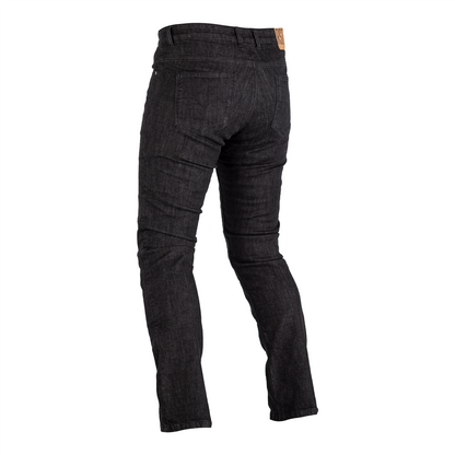 RST X KEVLAR® TAPERED-FIT CE MENS SL TEXTILE JEANS - BLACK DENIM