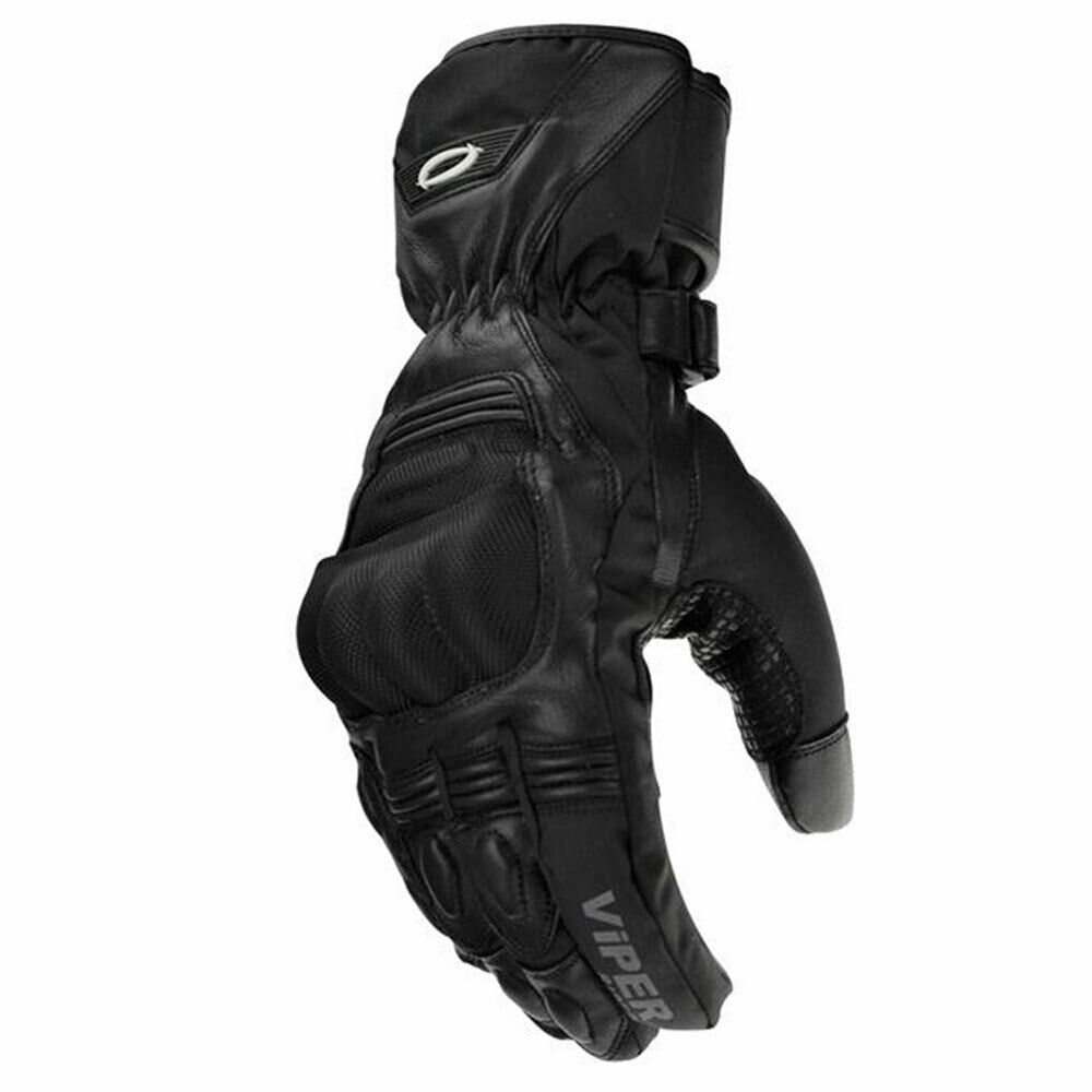 VIPER AXIS-8 CE LEATHER GLOVE - BLACK