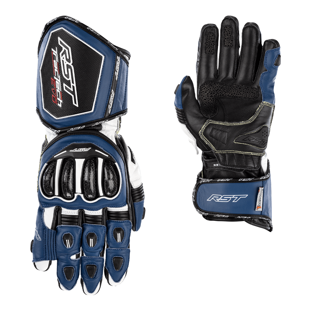 TRACTECH EVO 4 CE MENS GLOVES - BLUE