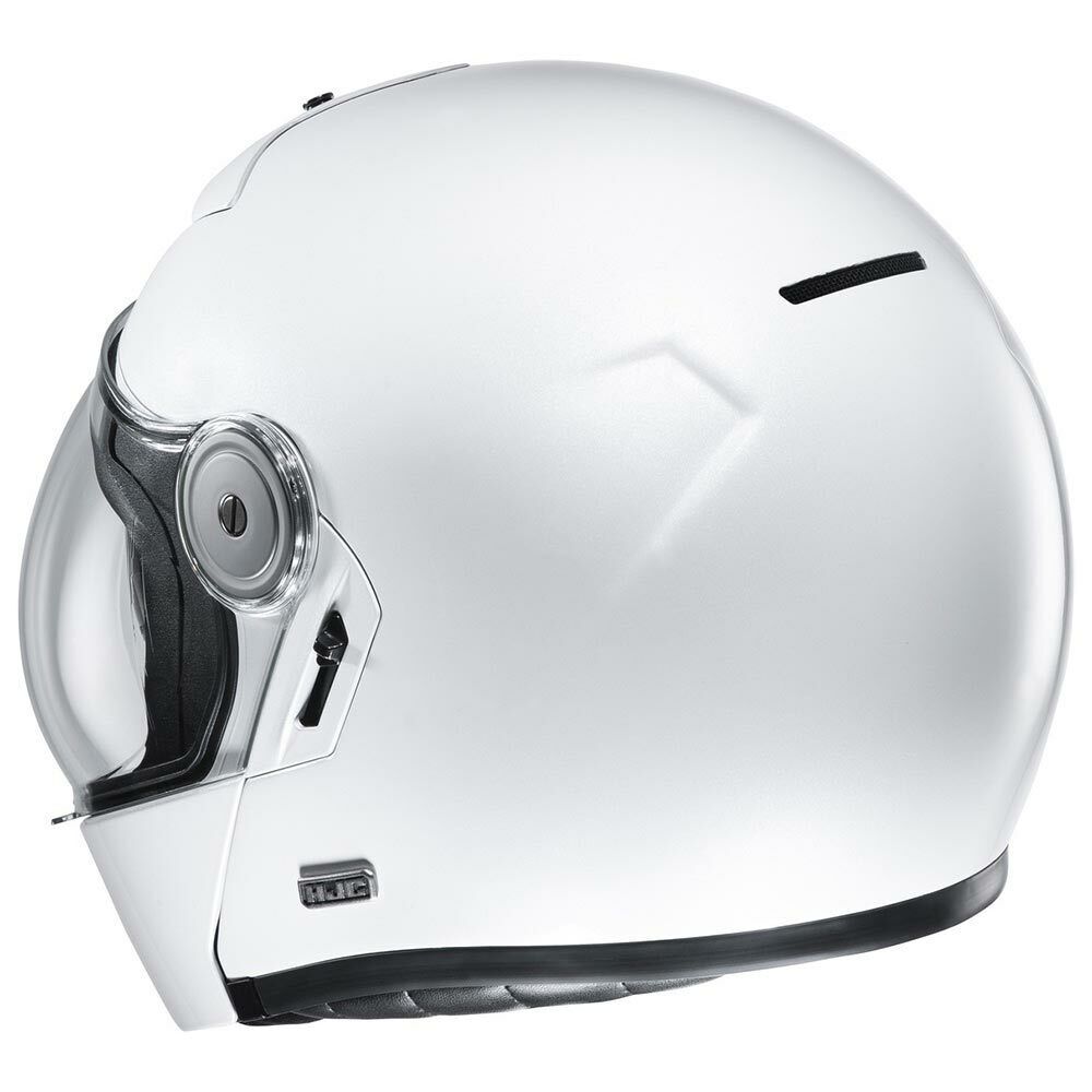 HJC V90 FLIP UP MODULAR VINTAGE HELMET - PEARL WHITE