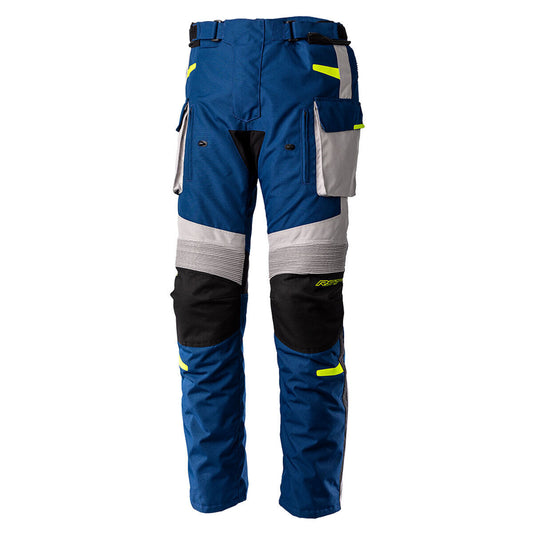 ENDURANCE CE MENS TEXTILE JEANS  - BLUE / SILVER / YELLOW