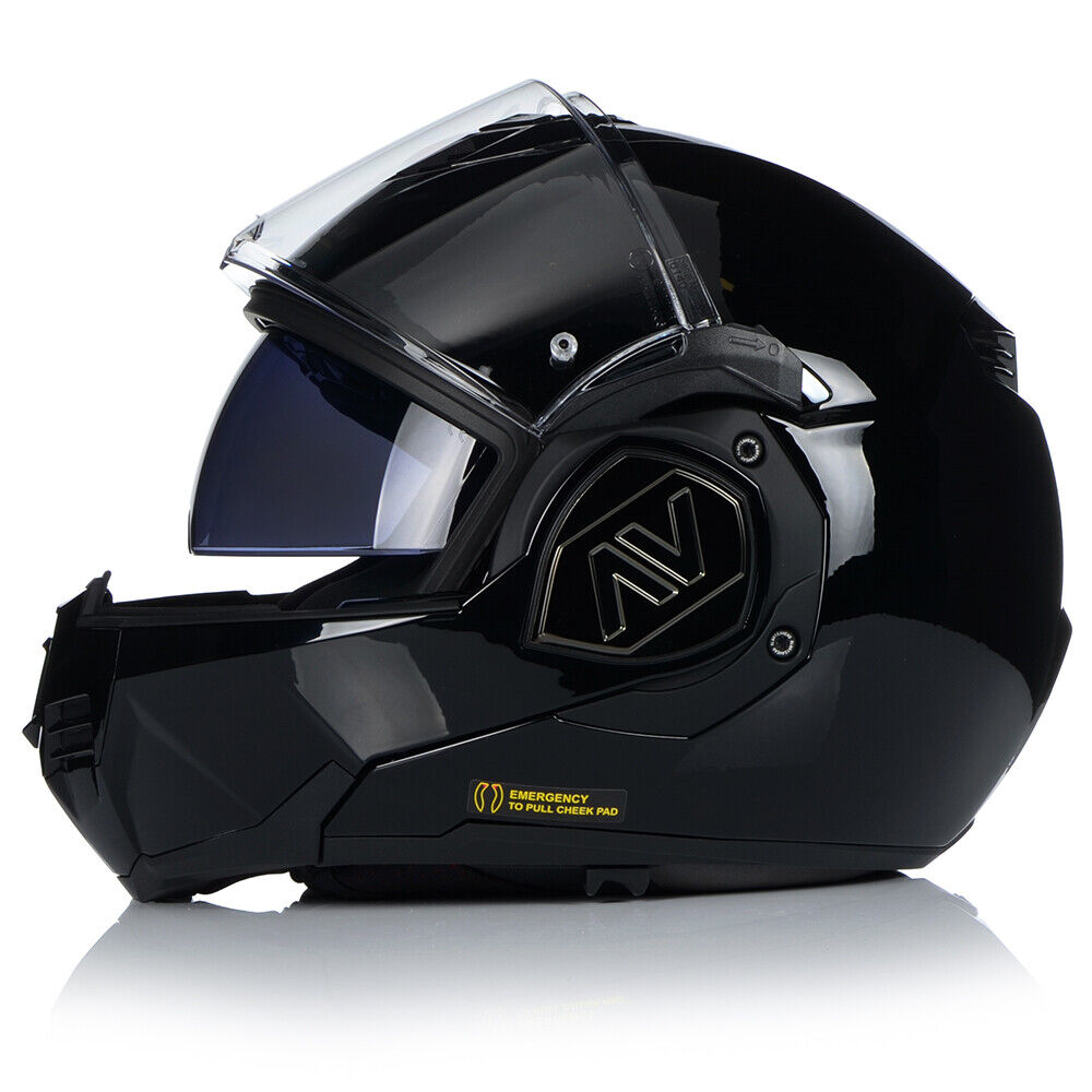Riderwear | LS2 FF906 ADVANT Modular Helmet- Black