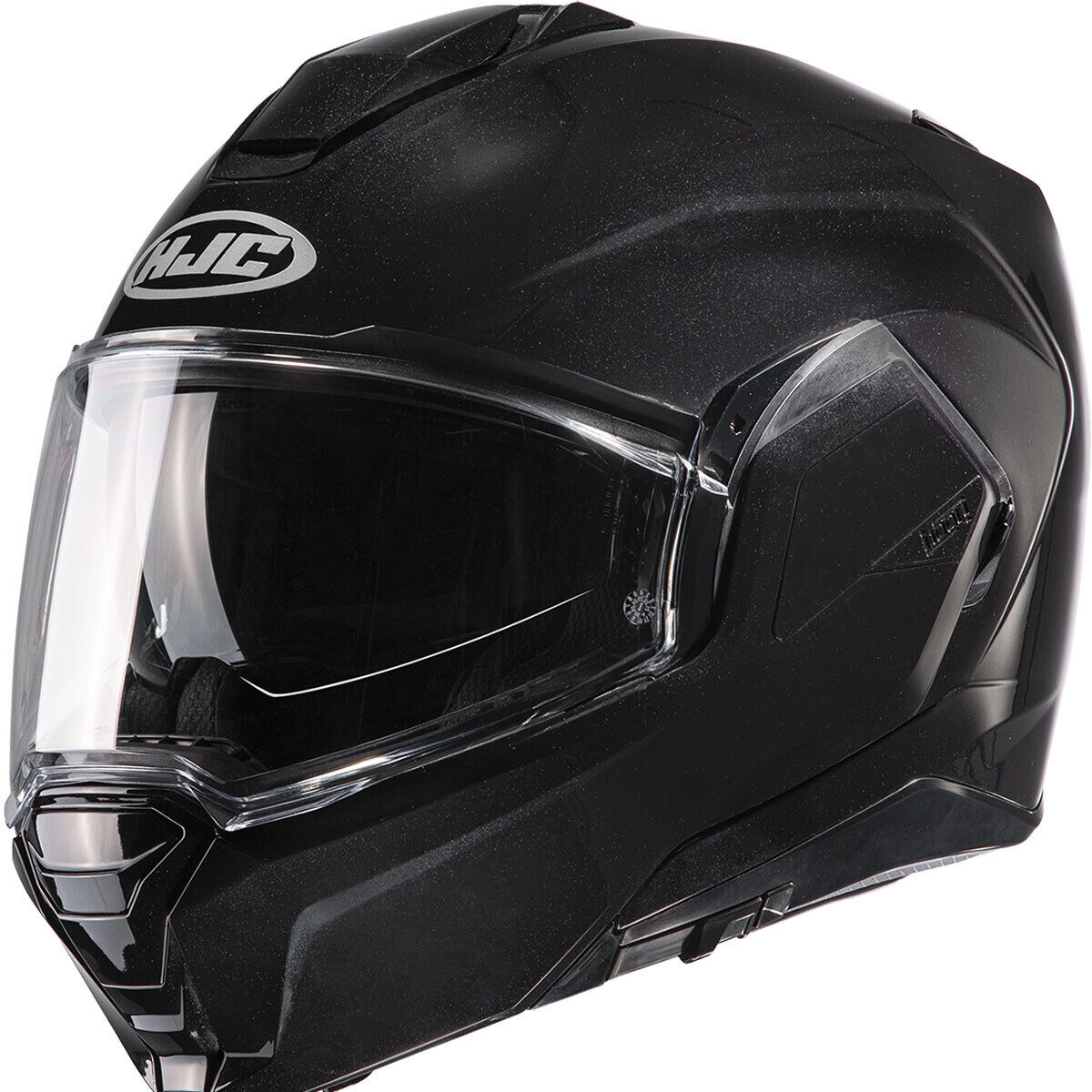 HJC I100 FLIP UP MODULAR HELMET - METAL BLACK