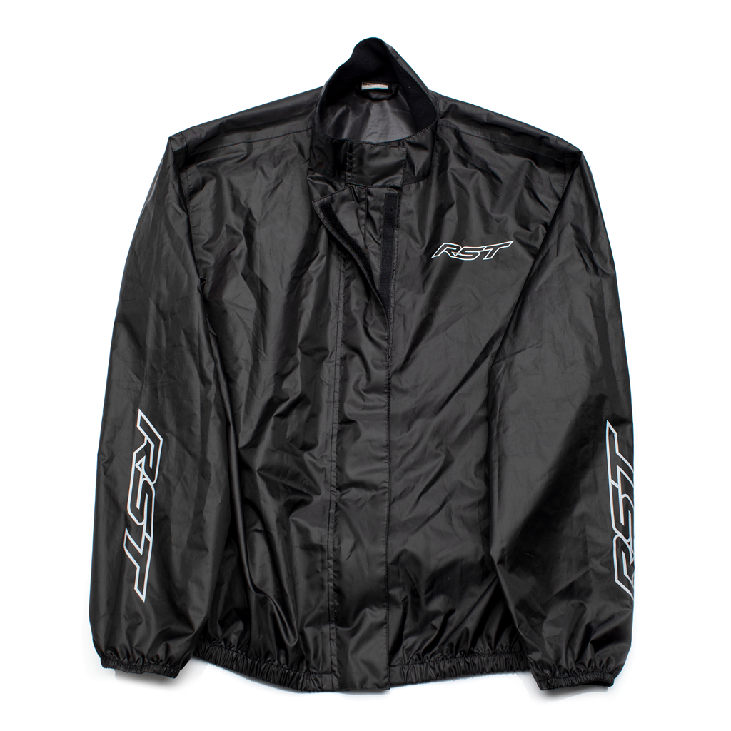 LIGHTWIEGHT WATERPROOF JACKET - BLACK