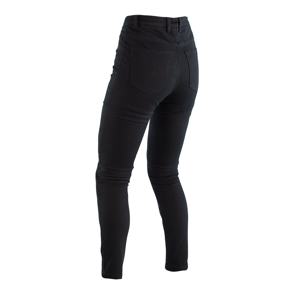 RST X KEVLAR® JEGGING CE LADIES SL TEXTILE JEANS - BLACK TWILL