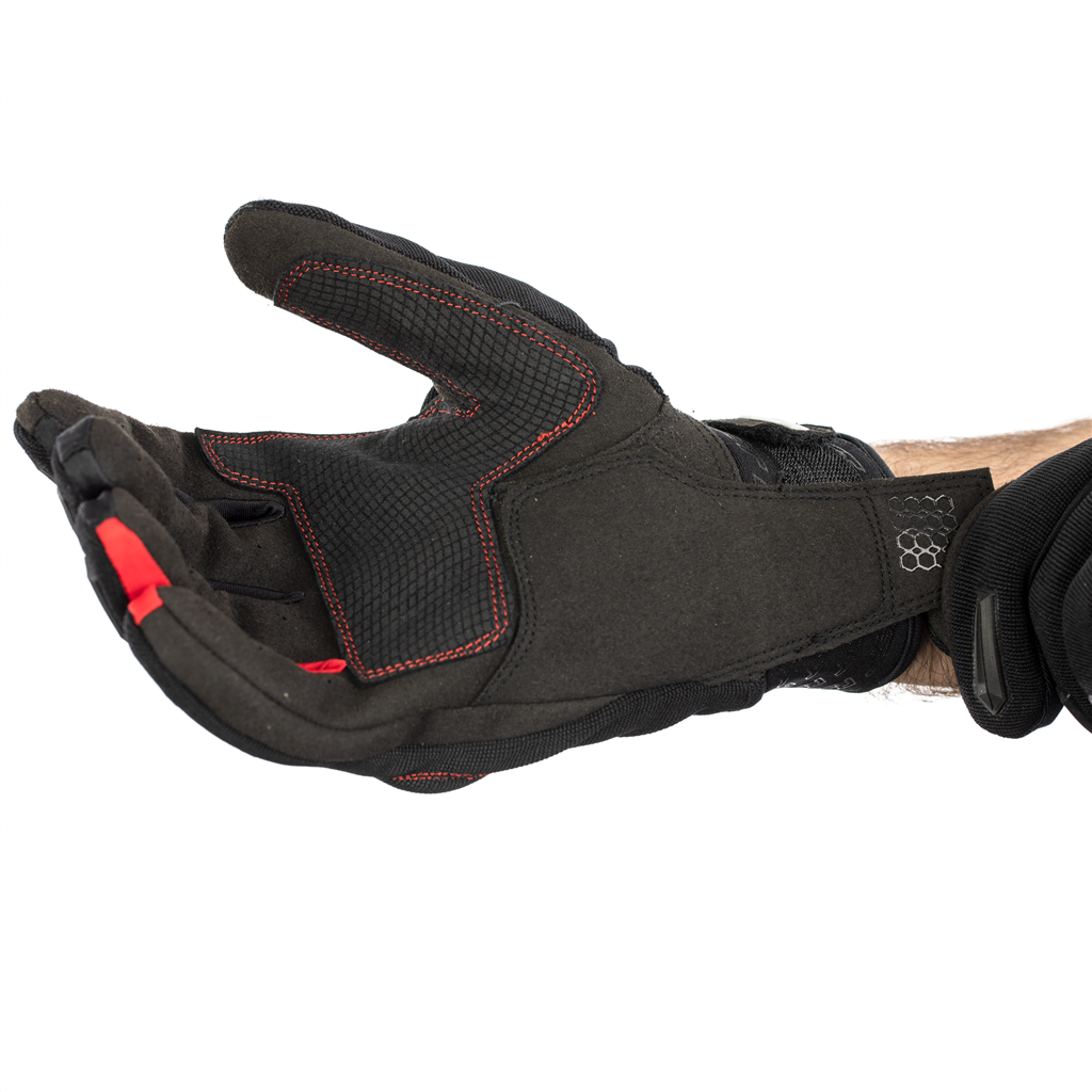 RIDER CE MENS GLOVES - RED