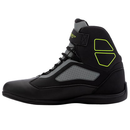 SABRE MOTO SHOE MENS CE BOOTS - FLO YELLOW