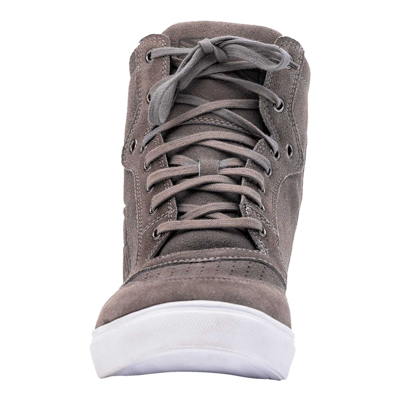 HITOP MOTO SNEAKER MENS CE BOOTS - GREY