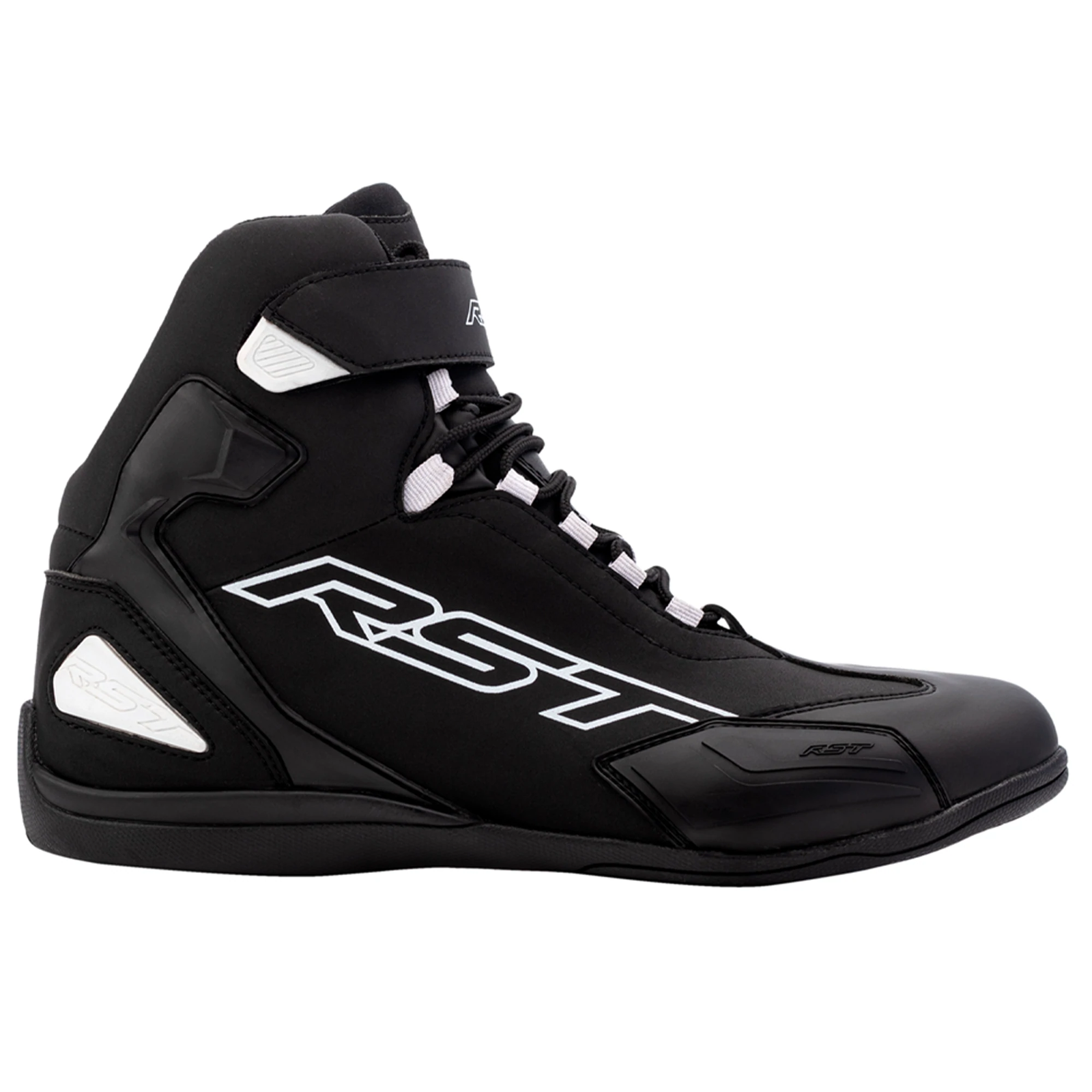 SABRE MOTO SHOE MENS CE BOOTS - BLACK