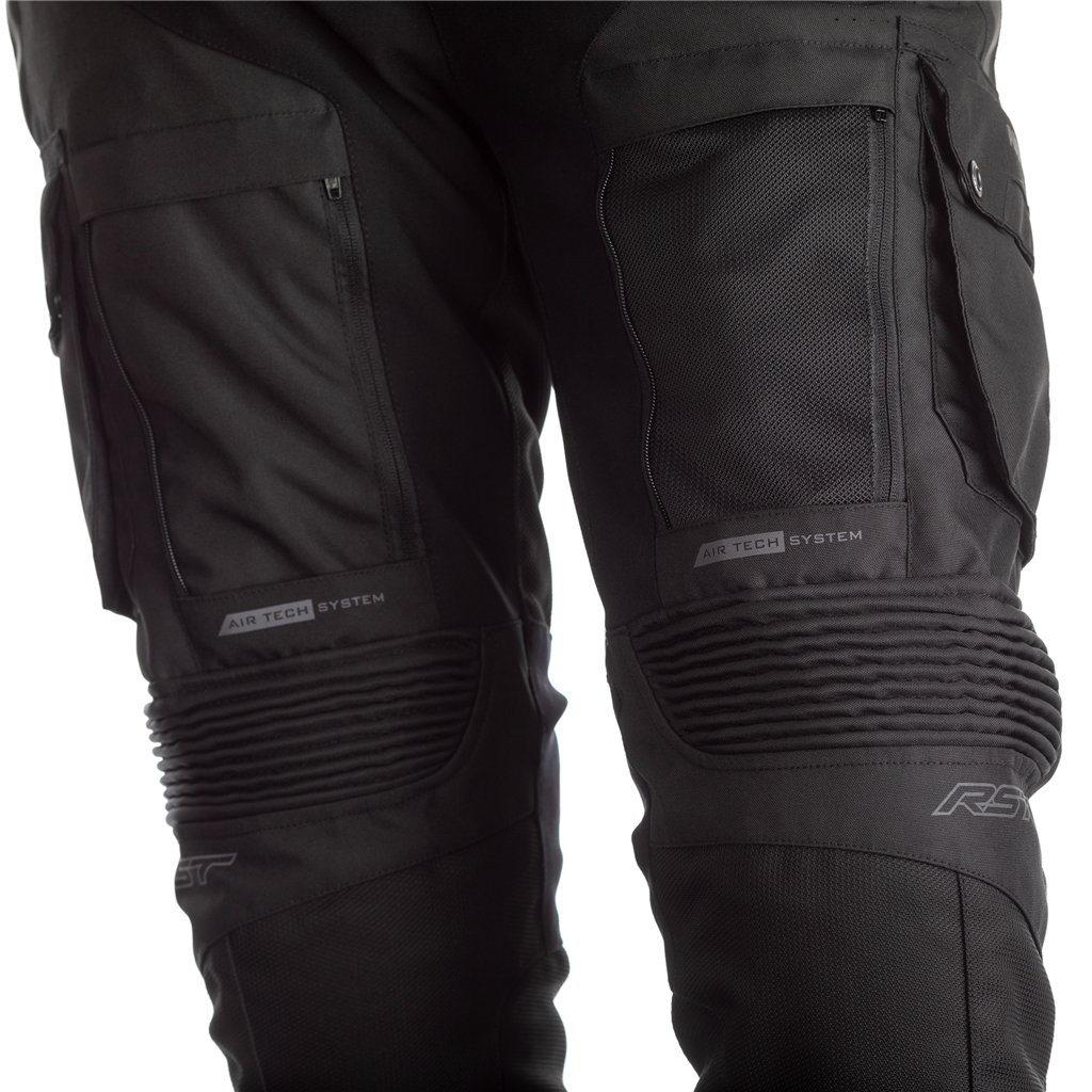 PRO SERIES ADVENTURE-X CE MENS TEXTILE JEANS - BLACK