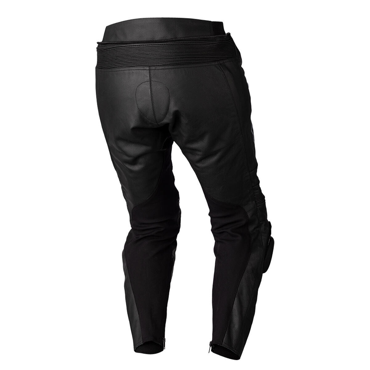 S1 CE MENS LEATHER JEANS - BLACK