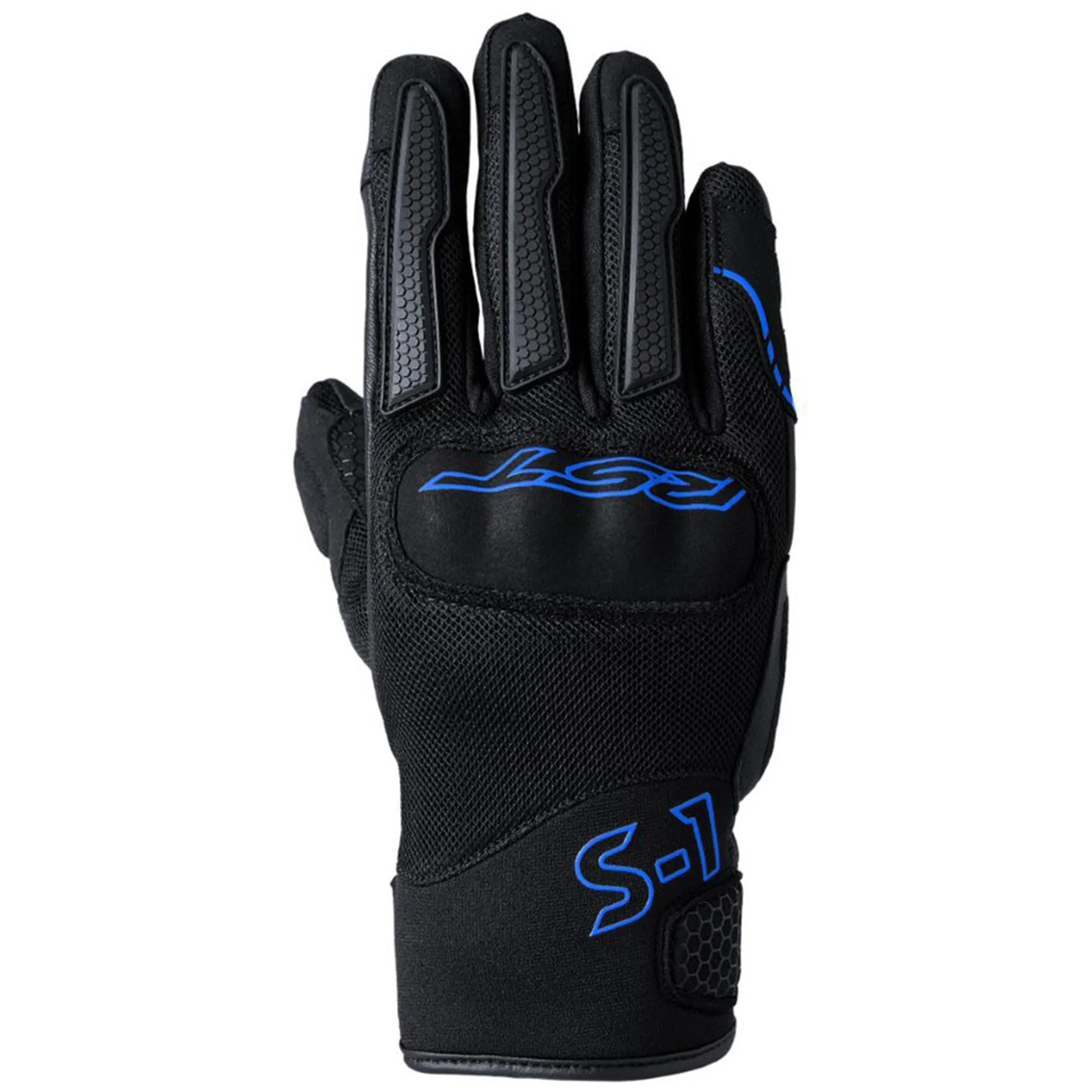 S1 MESH CE MENS GLOVES - NEON BLUE
