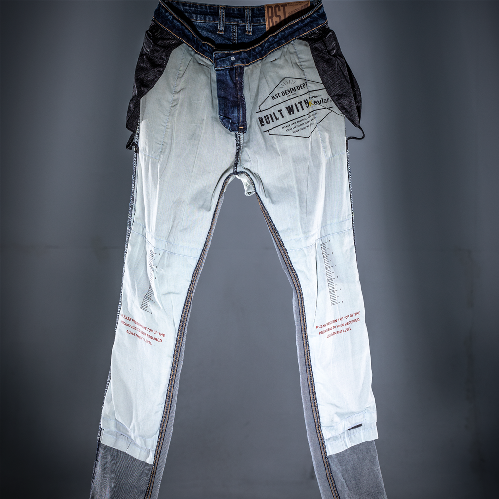 RST X KEVLAR® SINGLE LAYER CE MENS TEXTILE JEANS - INDUSTRIAL BLUE