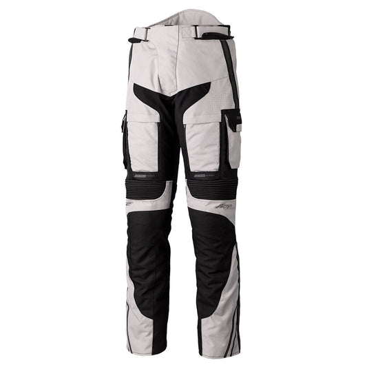 PRO SERIES ADVENTURE-X CE MENS TEXTILE JEANS - SILVER / BLACK