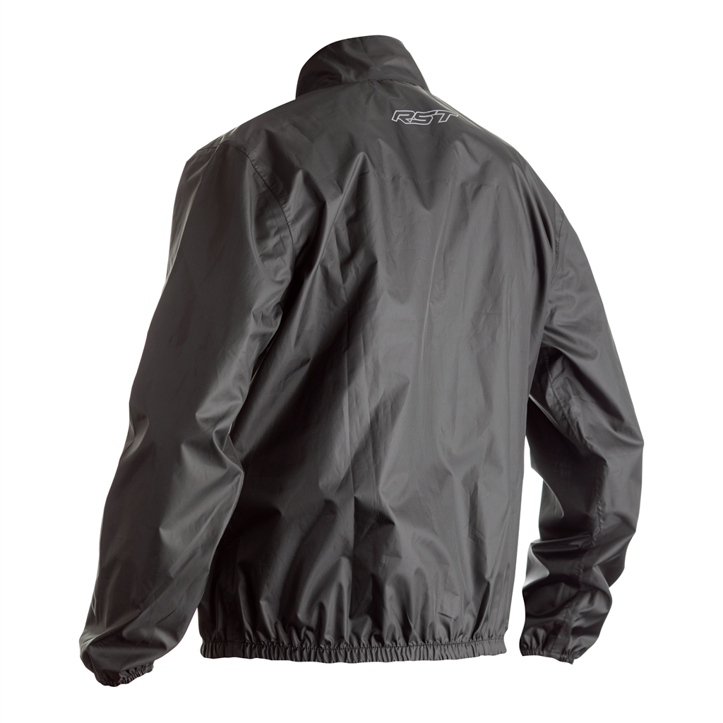 LIGHTWIEGHT WATERPROOF JACKET - BLACK