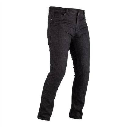RST X KEVLAR® TAPERED-FIT CE MENS SL TEXTILE JEANS - BLACK DENIM