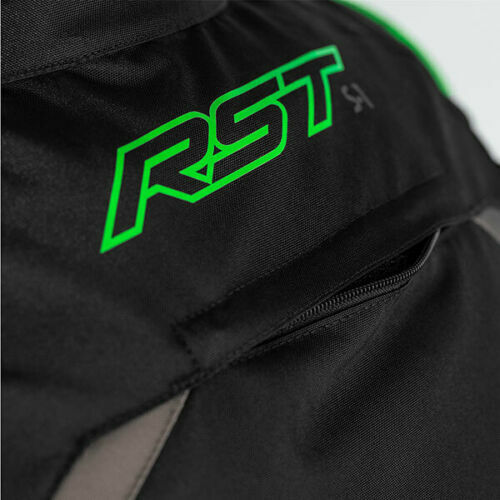S1 CE MENS TEXTILE JACKET - NEON GREEN
