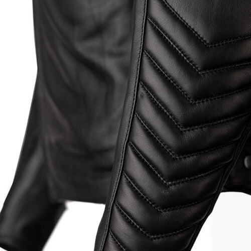 ROADSTER 3 CE MENS LEATHER JACKET - BLACK