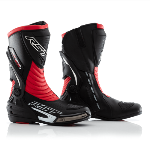 TRACTECH EVO III SPORTS CE MENS BOOTS - NEON RED