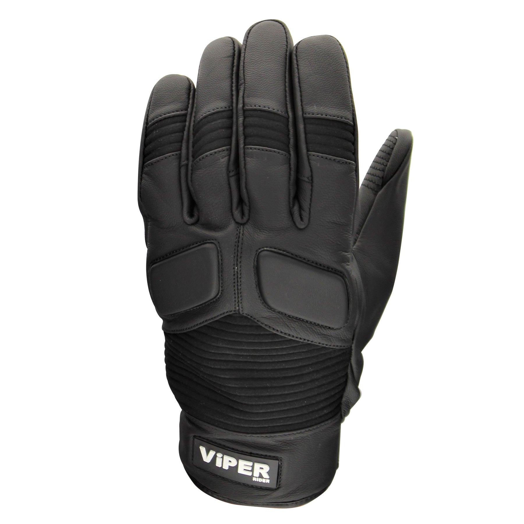 VIPER SPEED-5 CE/UKCA SUMMER LEATHER GLOVE - BLACK