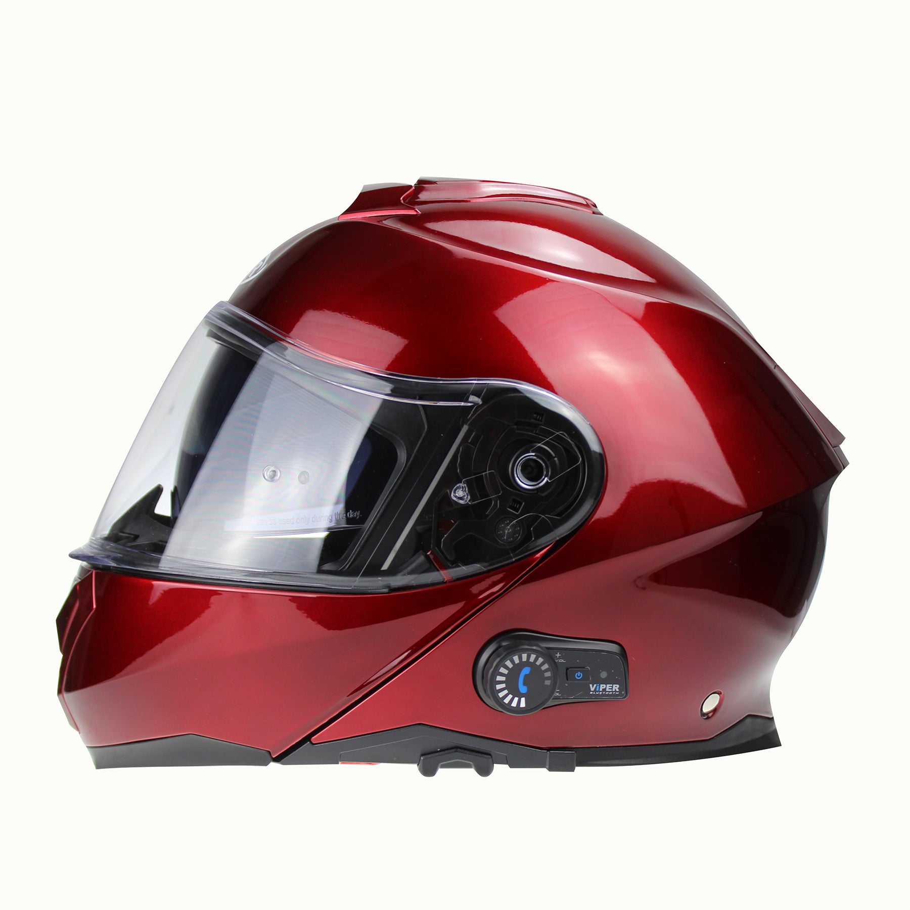 Riderwear | Viper Rsv191 Blinc 3.0 Flip Up Helmet - Burgundy