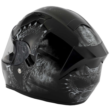 VCAN V128 FULL FACE HELMET - DRAGON