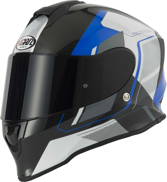 VCAN V151 FULL FACE CRASH HELMET - PULSAR BLUE