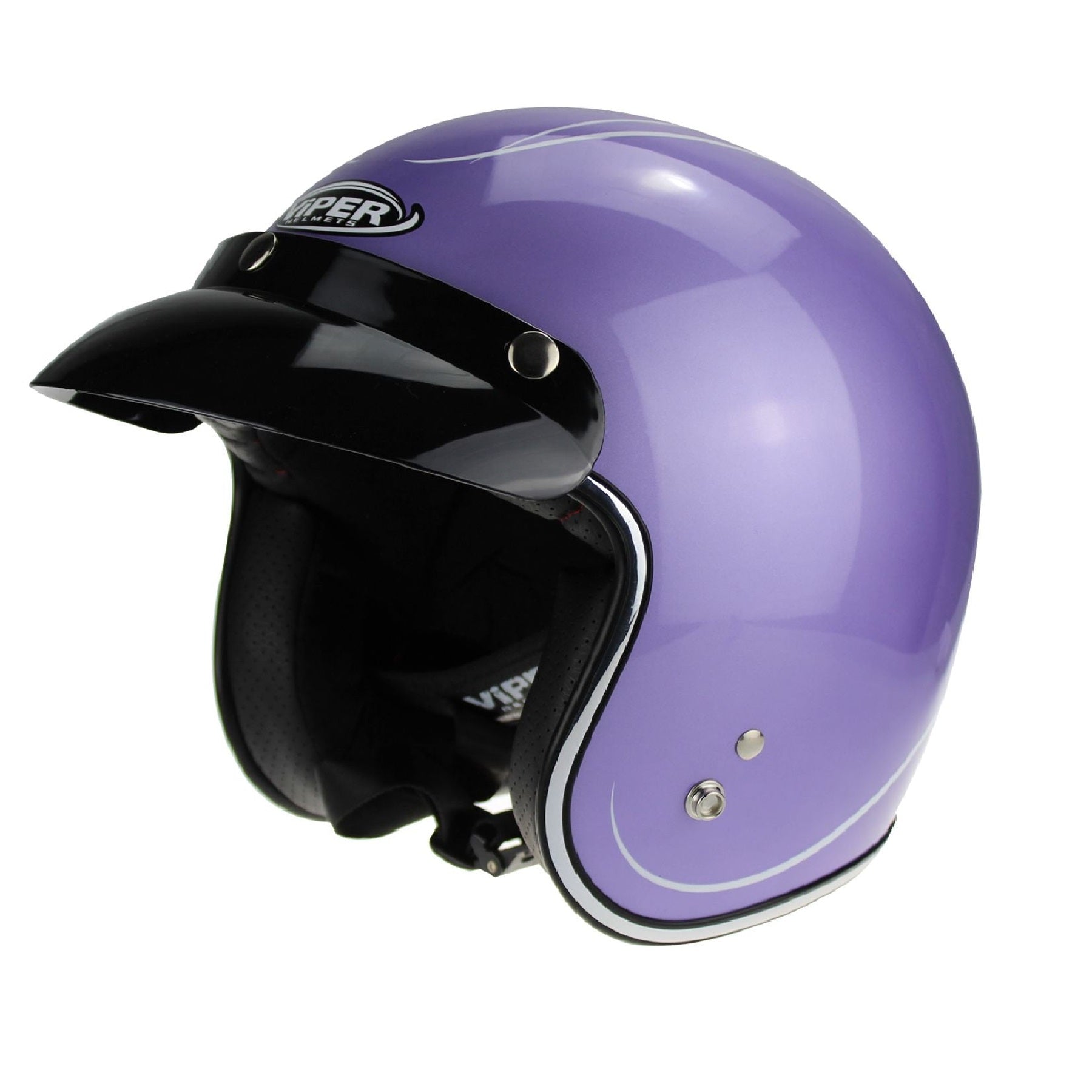VIPER RS05 OPEN FACE JET HELMET - LILAC