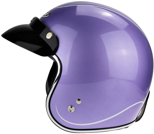 VIPER RS05 OPEN FACE JET HELMET - LILAC