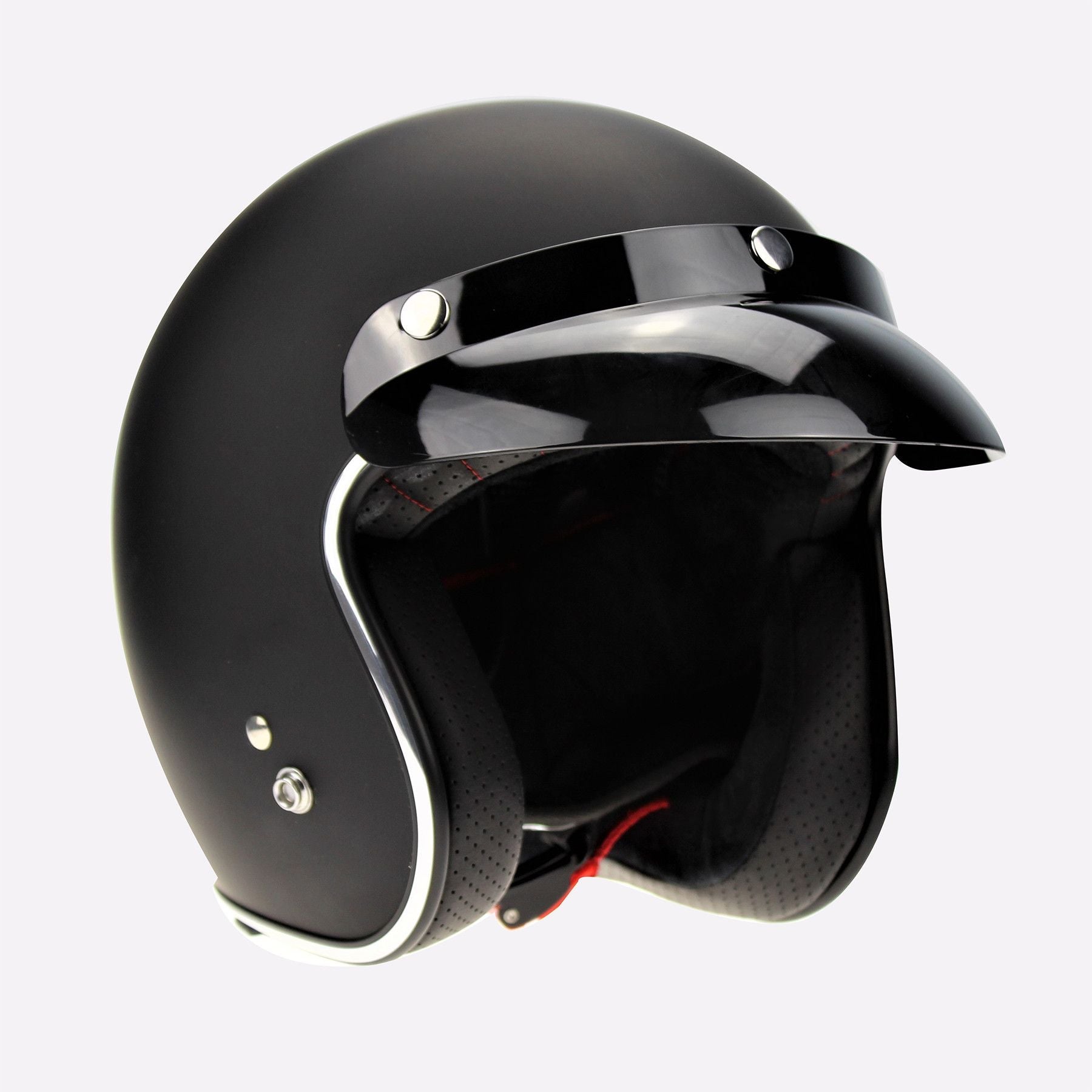 VIPER RS05 OPEN FACE JET HELMET - MATT BLACK