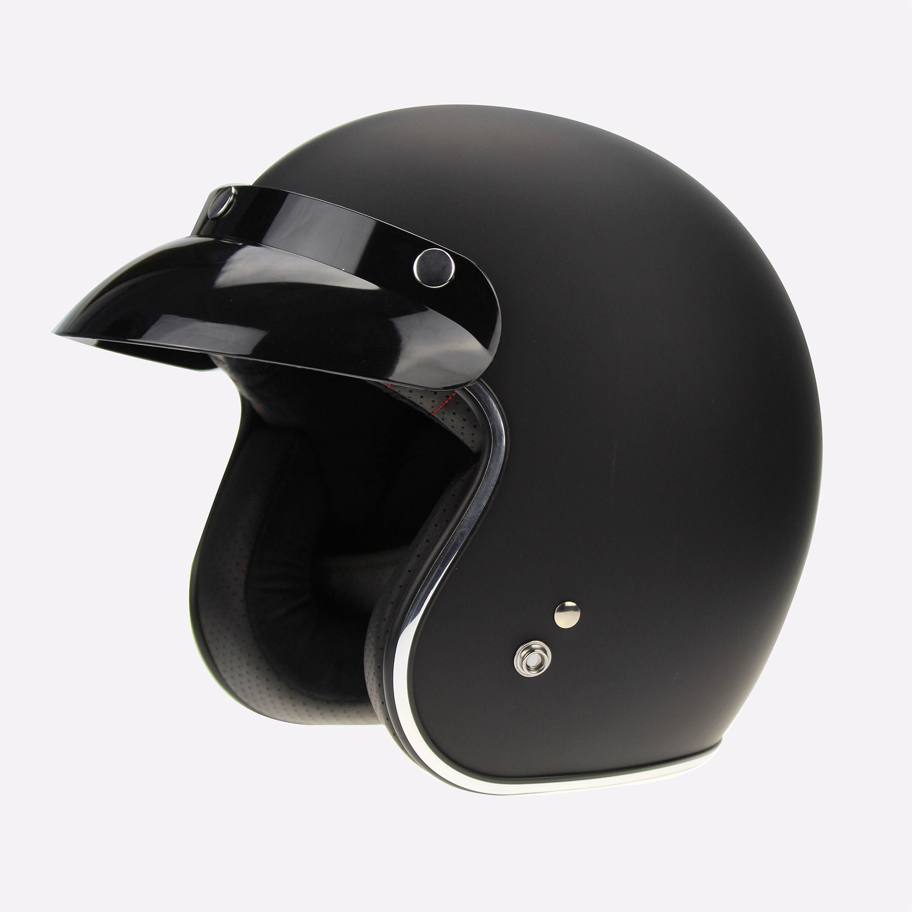 VIPER RS05 OPEN FACE JET HELMET - MATT BLACK