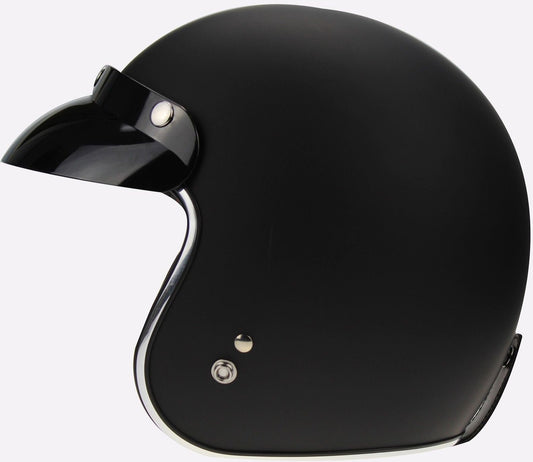 VIPER RS05 OPEN FACE JET HELMET - MATT BLACK