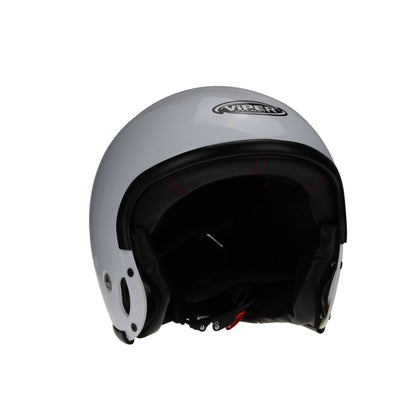 VIPER RS07 TROOPER JET HELMET & GOGGLE - WHITE