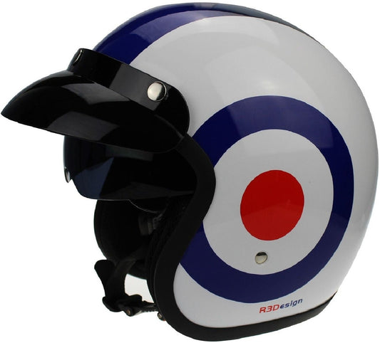 VIPER RSV06 OPEN FACE JET HELMET - TARGET - UNION JACK