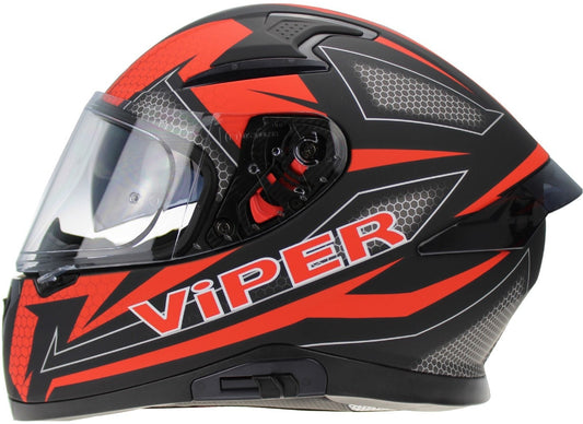 VIPER RSV95 FULL FACE HELMET - SPIRIT MATT RED
