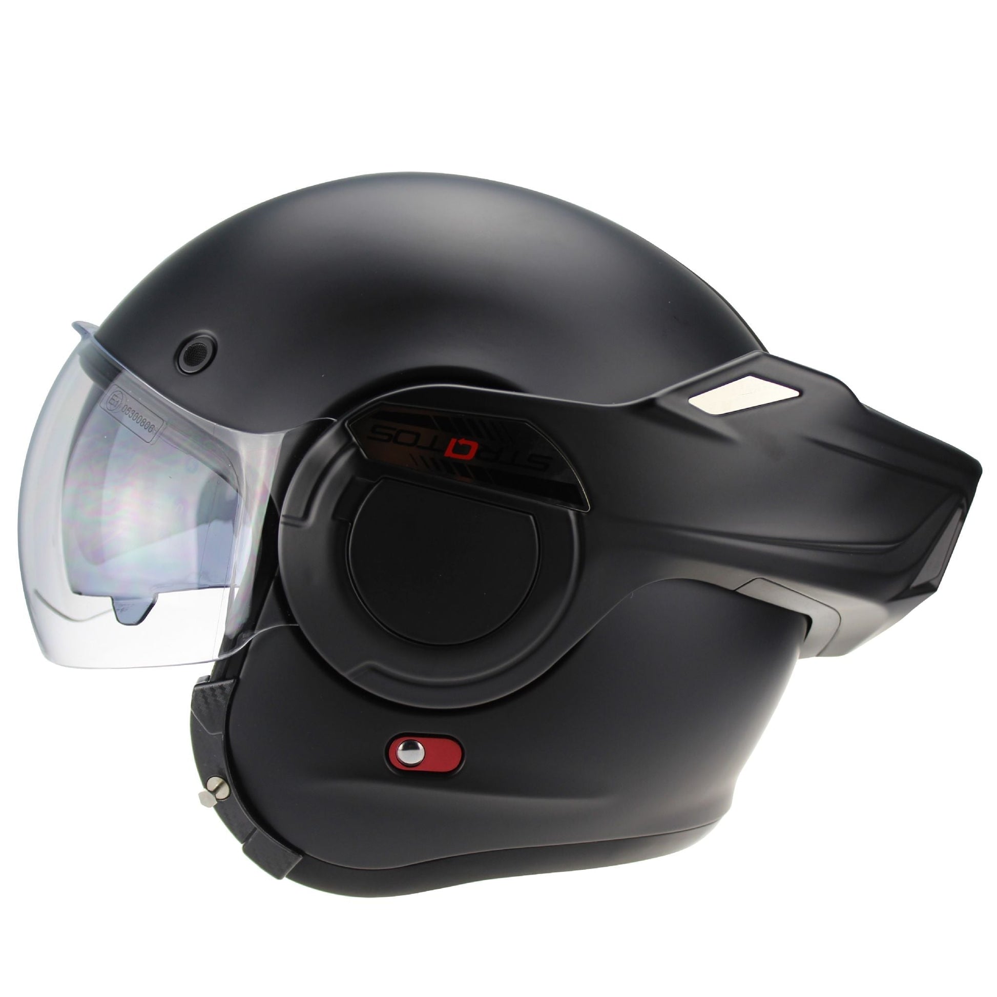 VPR.303 F242 REVERSE FLIP MODULAR P/J HELMET - MATT BLACK