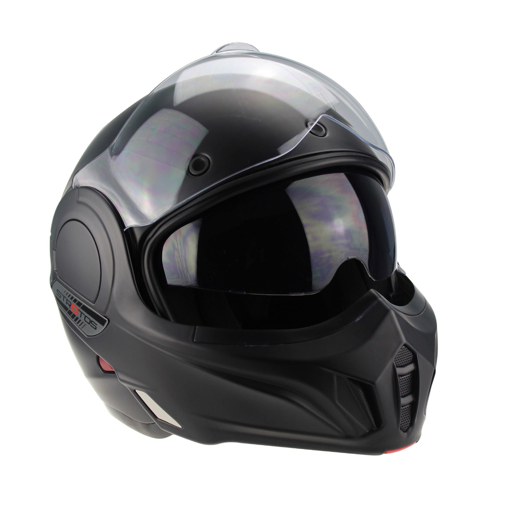 VPR.303 F242 REVERSE FLIP MODULAR P/J HELMET - MATT BLACK