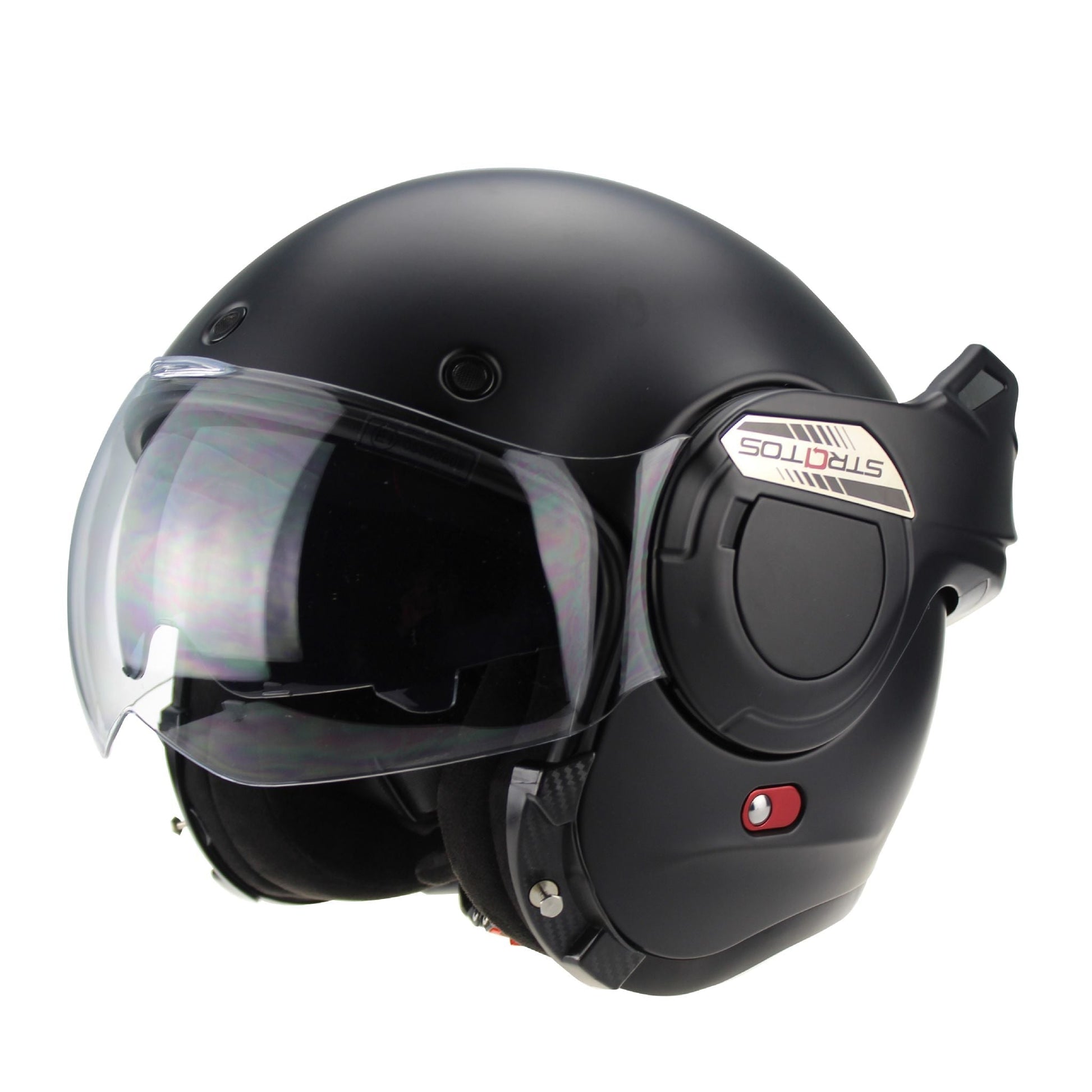 VPR.303 F242 REVERSE FLIP MODULAR P/J HELMET - MATT BLACK