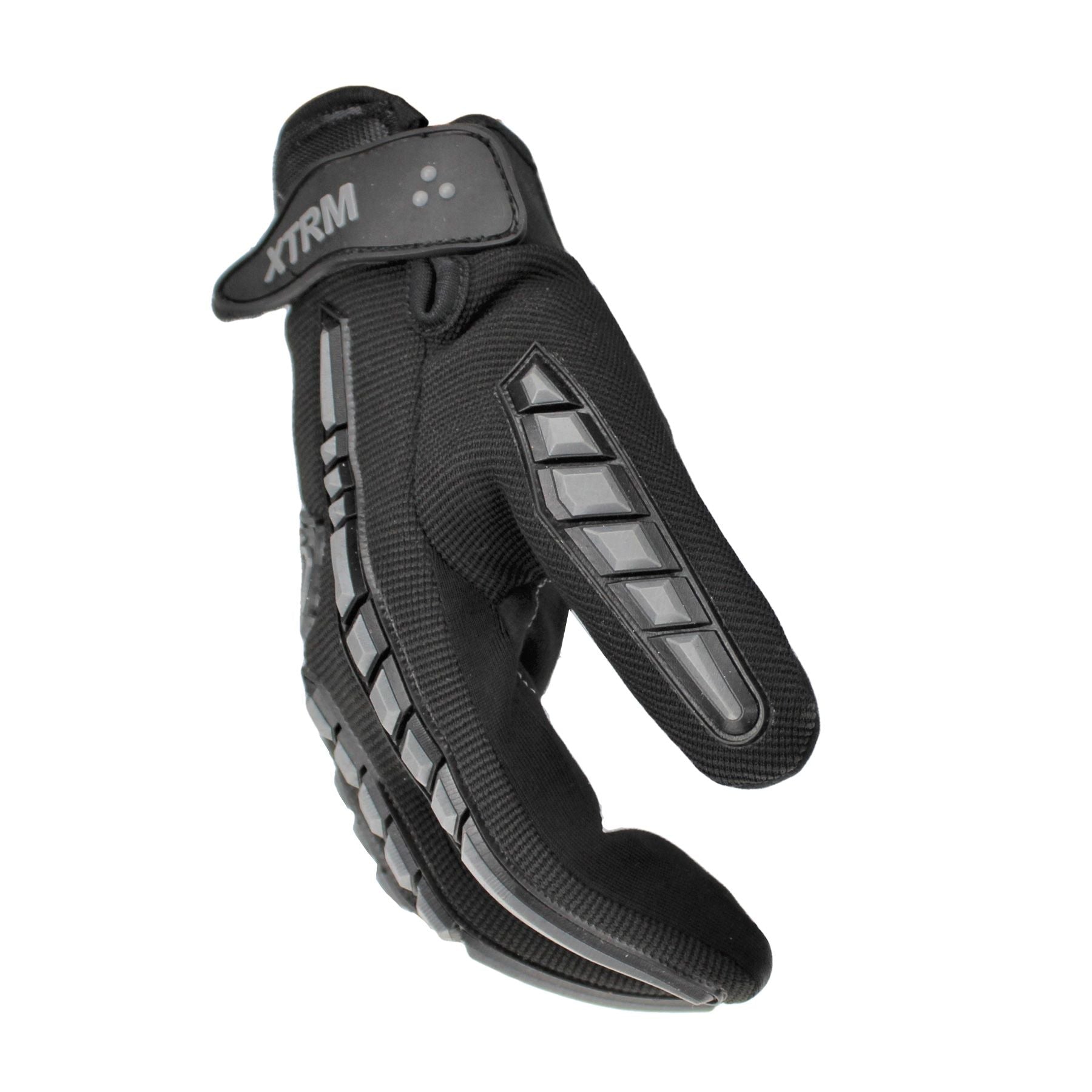 XTRM ADULT RIDE MOTOCROSS GLOVES - BLACK