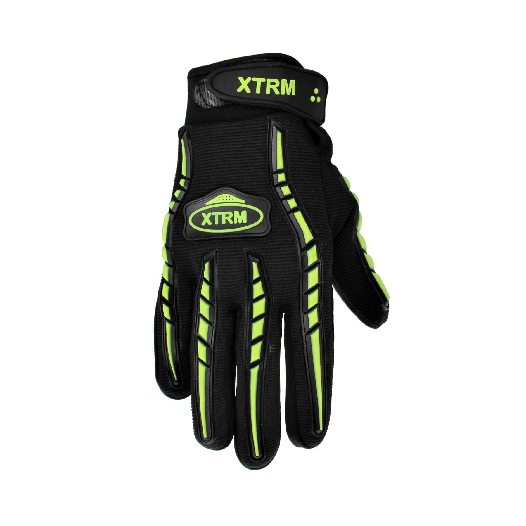 XTRM KIDS RIDE MOTOCROSS GLOVES - GREEN