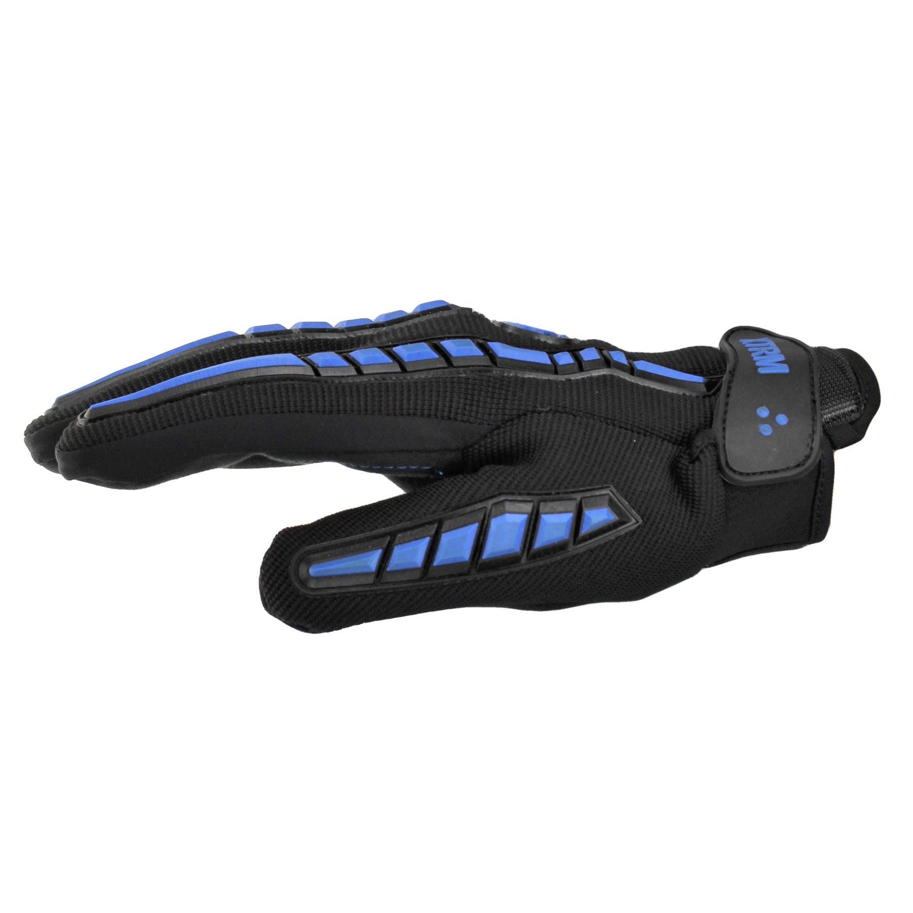 XTRM ADULT RIDE MOTOCROSS GLOVES - BLUE